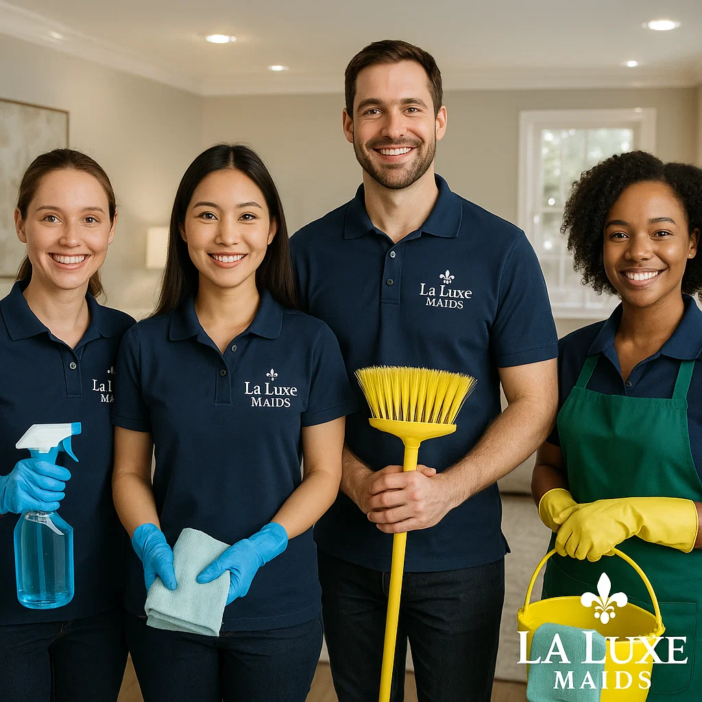la-luxe-maids-cleaning-team